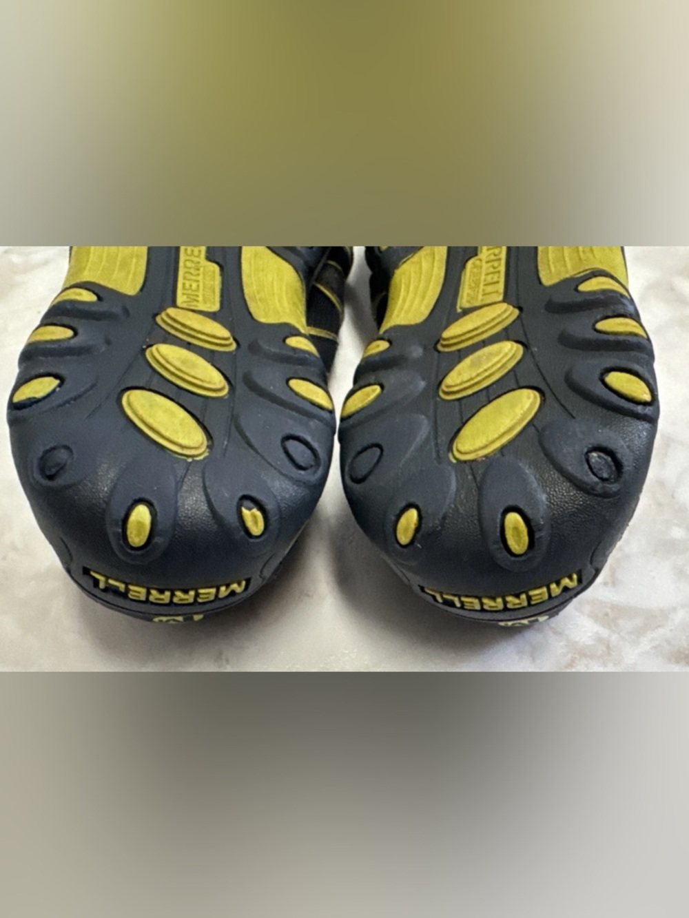Merrell Hydro H2O Hiker Sandals Youth Boys Size 4 Blue Hiking Leather Shoes - Picture 8 of 8